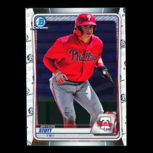 Bryson Scott 2020 Bowman Chrome Prospect Phillies