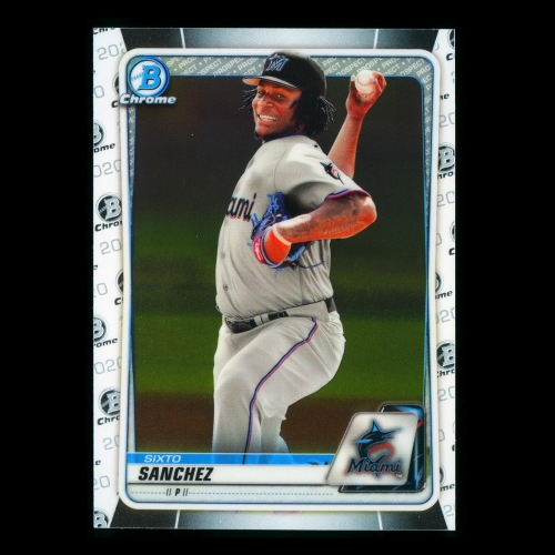 Sixto Sanchez 2020 Bowman Chrome Prospect Marlines