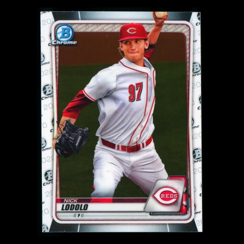 Nick Lodolo 2020 Bowman Chrome Prospect Reds