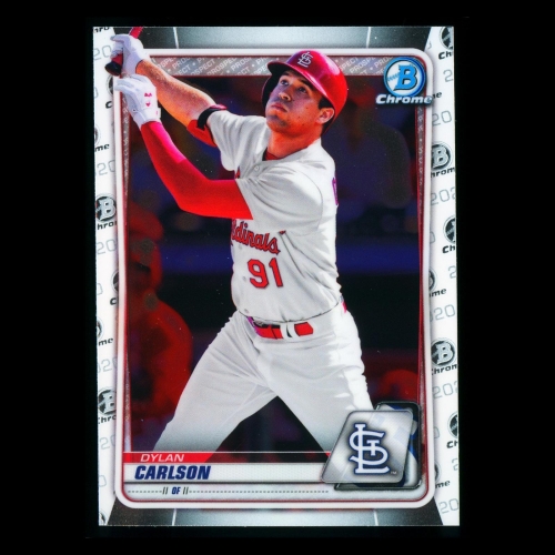 Dylan Carlson 2020 Bowman Chrome Prospect Cardinals