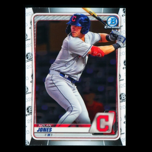 Nolan Jones 2020 Bowman Chrome Prospect Indians