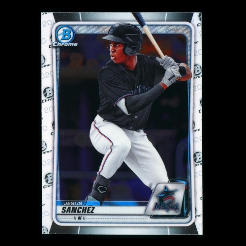 Jesus Sanchez 2020 Bowman Chrome Prospect Marlins