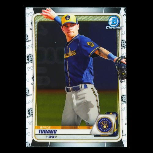 Brice Turang 2020 Bowman Chrome Prospect Brewers