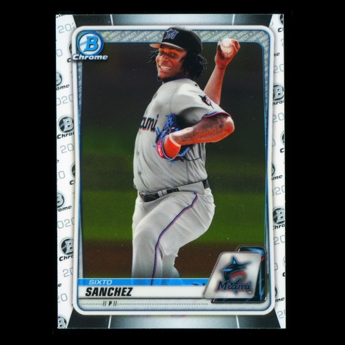 Sixto Sanchez 2020 Bowman Chrome Prospect Marlines