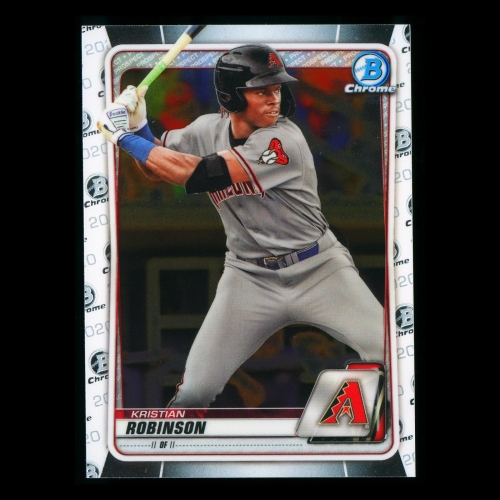 Kristian Robinson 2020 Bowman Chrome Prospect Diamondbacks