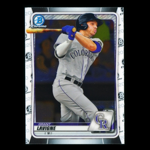Grant Lavigne 2020 Bowman Chrome Prospect Rockies