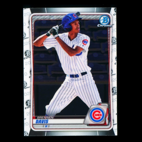 Brennen Davis 2020 Bowman Chrome Prospect Cubs