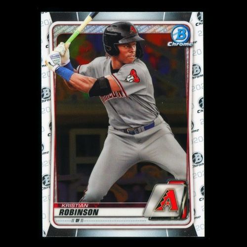 Kristian Robinson 2020 Bowman Chrome Prospect Diamondbacks