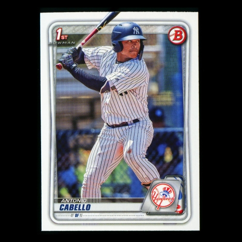 Antonio Cabello 2020 Bowman 1st Bowman Prospect Yankees