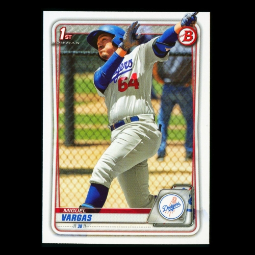 Miguel Vargas 2020 Bowman 1st Bowman Prospect Dodgers