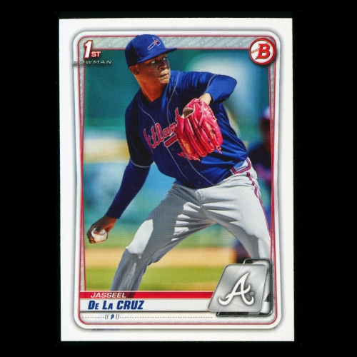 Jasseel De La Cruz 2020 Bowman 1st Bowman Prospect Braves