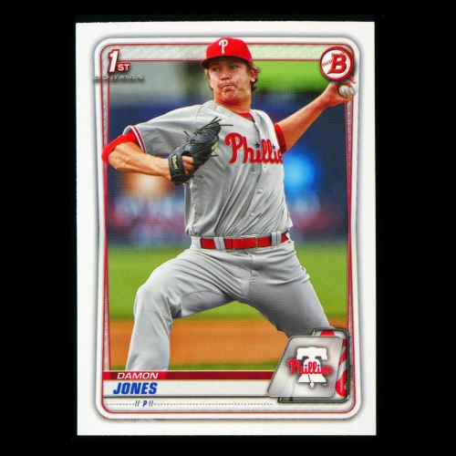 Damon Jones 2020 Bowman 1st Bowman Prospect Phillies