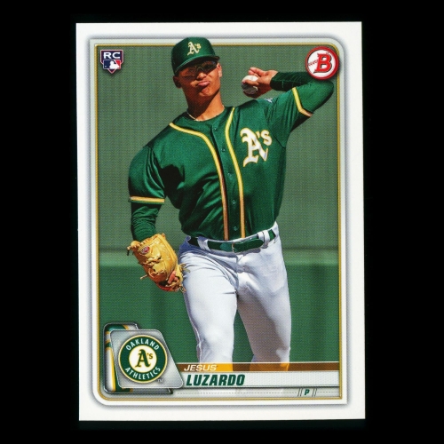 Jesus Luzardo RC 2020 Bowman Rookie Athletics