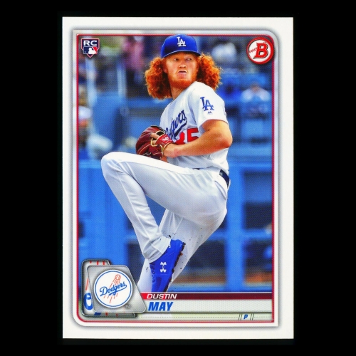 Dustin May RC 2020 Bowman Rookie Dodgers