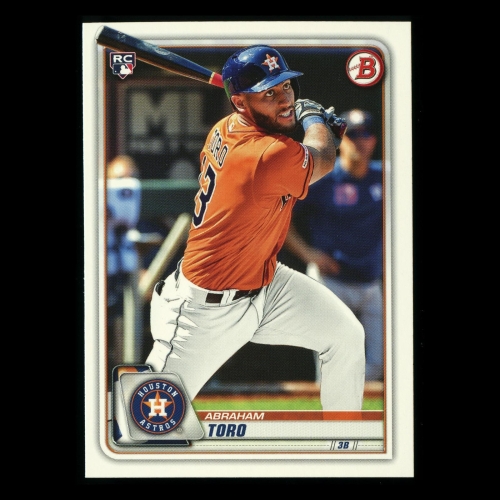 Abraham Toro RC 2020 Bowman Rookie Astros