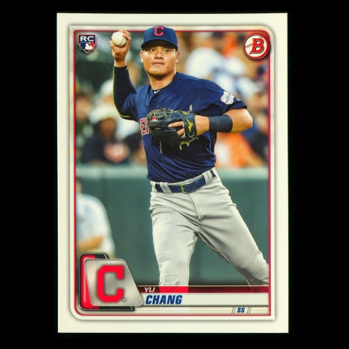 Yu Chang RC 2020 Bowman Rookie Indians