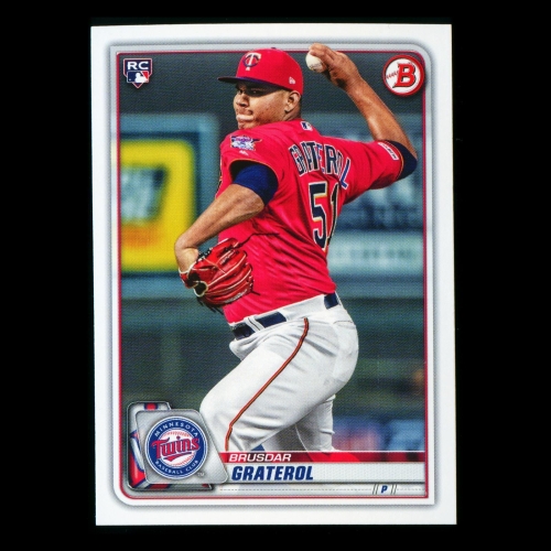 Brusdar Graterol RC 2020 Bowman Rookie Twins