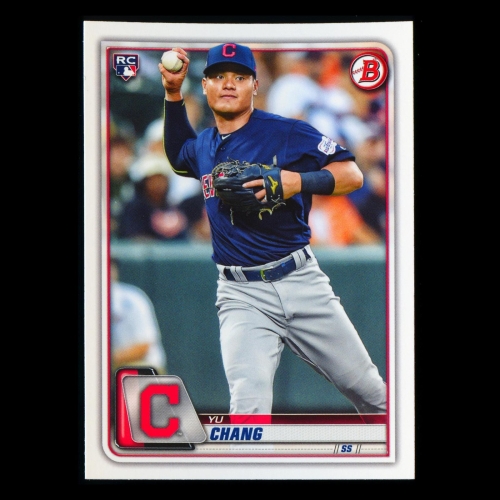 Yu Chang RC 2020 Bowman Rookie Indians