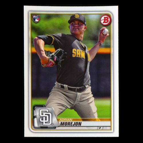 Adrian Morejon RC 2020 Bowman Rookie Padres