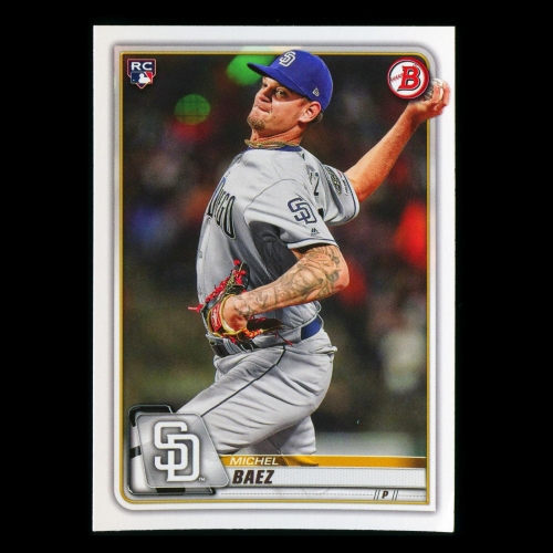 Michel Baez RC 2020 Bowman Rookie Padres