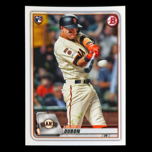 Mauricio Dubon RC 2020 Bowman Rookie Giants