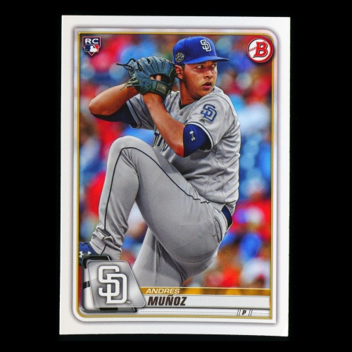Andres Munoz RC 2020 Bowman Rookie Padres