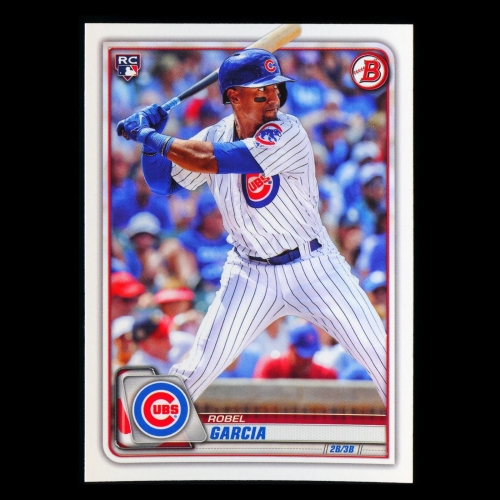 Robel Garcia RC 2020 Bowman Rookie Cubs