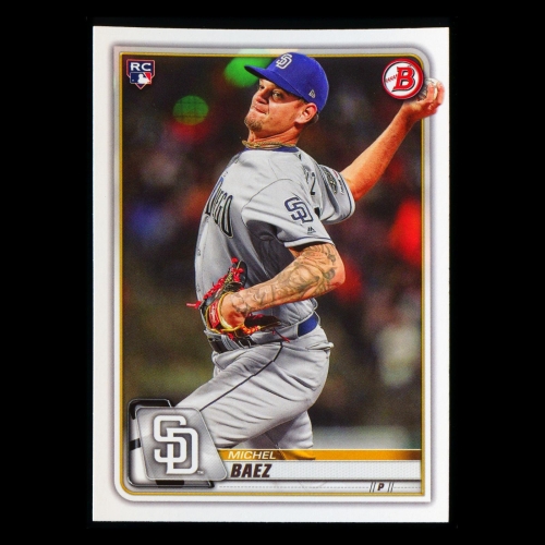 Michel Baez RC 2020 Bowman Rookie Padres