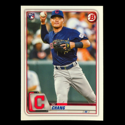 Yu Chang RC 2020 Bowman Rookie Indians
