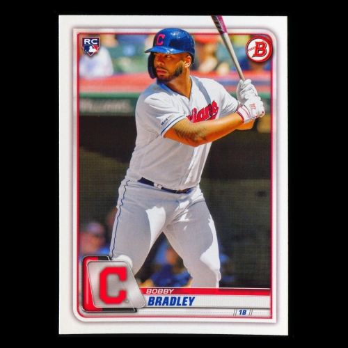 Bobby Bradley RC 2020 Bowman Rookie Indians