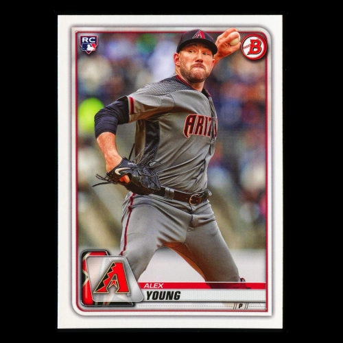 Alex Young RC 2020 Bowman Rookie Diamondbacks