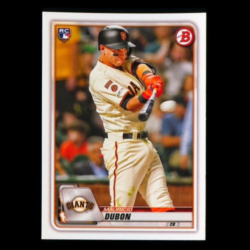Mauricio Dubon RC 2020 Bowman Rookie Giants