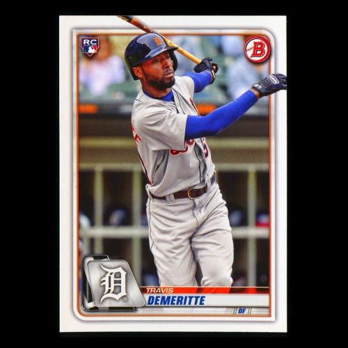 Travis Demeritte RC 2020 Bowman Rookie Tigers