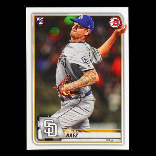 Michel Baez RC 2020 Bowman Rookie Padres