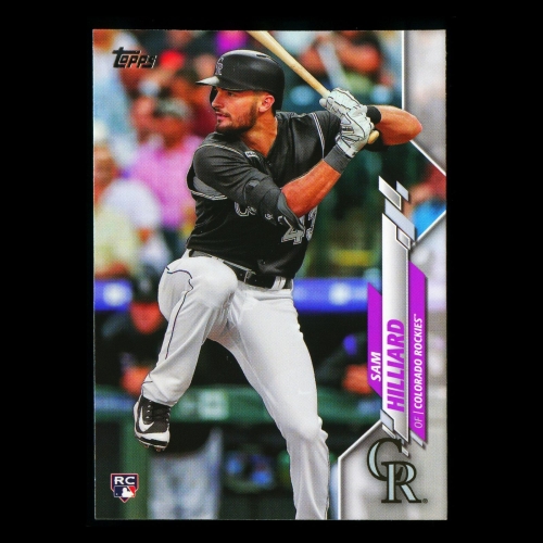 Sam Hilliard RC 2020 Topps Rookie Rockies