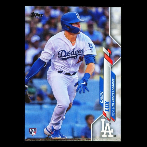 Gavin Lux RC 2020 Topps Rookie Dodgers