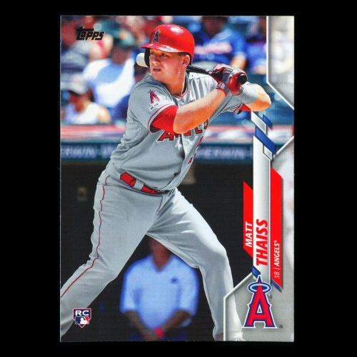 Matt Thaiss RC 2020 Topps Rookie Angels