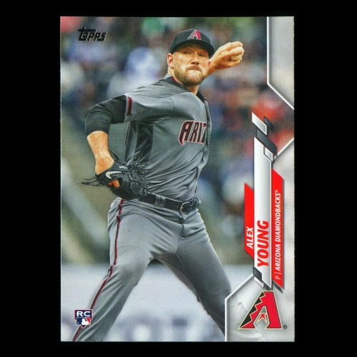 Alex Young RC 2020 Topps Rookie Diamondbacks