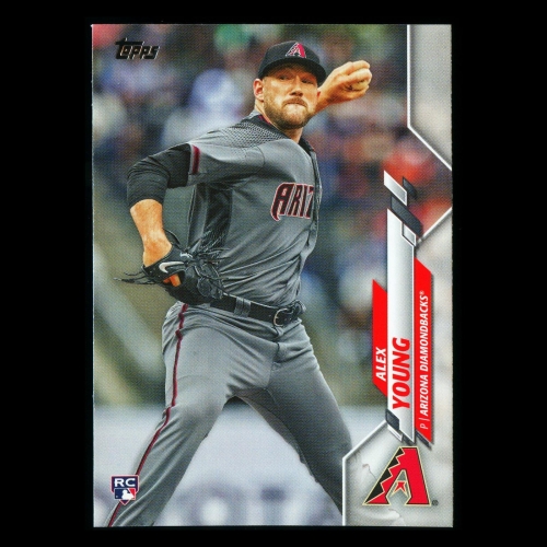 Alex Young RC 2020 Topps Rookie Diamondbacks