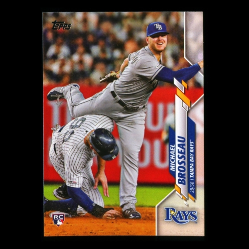 Michael Brosseau RC 2020 Topps Rookie Rays