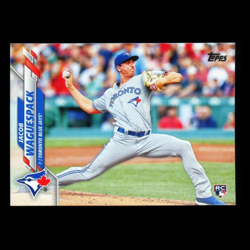 Jacob Waguespack RC 2020 Topps Rookie Blue Jays