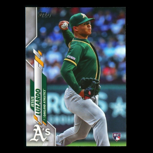 Jesus Luzardo RC 2020 Topps Rookie Athletics