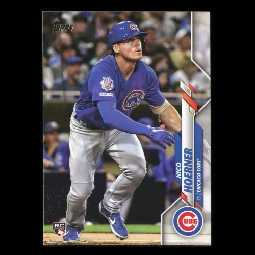Nico Hoerner RC 2020 Topps Rookie Cubs