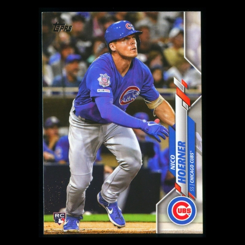 Nico Hoerner RC 2020 Topps Rookie Cubs