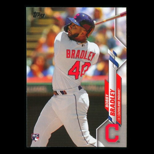 Bobby Bradley RC 2020 Topps Rookie Indians