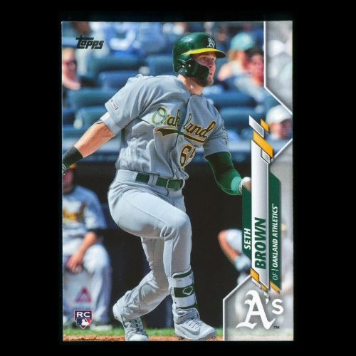 Seth Brown RC 2020 Topps Rookie Athletics