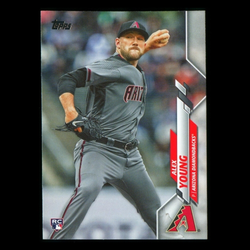 Alex Young RC 2020 Topps Rookie Diamondbacks