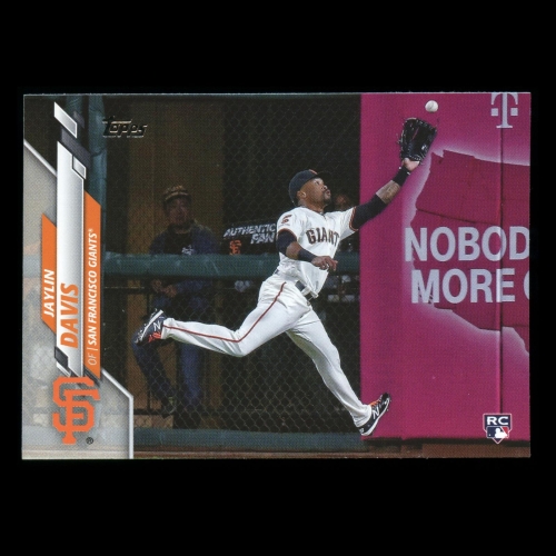 Jaylin Davis RC 2020 Topps Rookie Giants