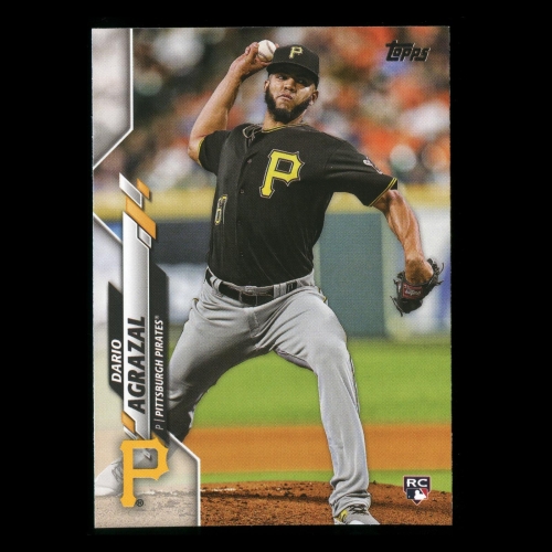 Dario Agrazal RC 2020 Topps Rookie Pirates