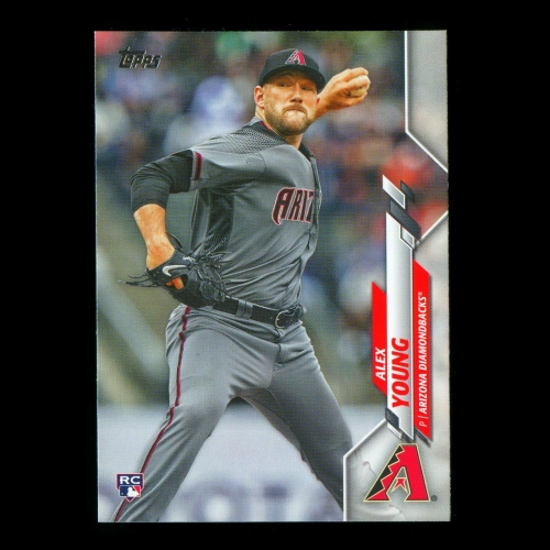 Alex Young RC 2020 Topps Rookie Diamondbacks